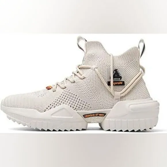 Suprate Men's European Beige Trainers Running Athletic Platform Sneakers sz 39