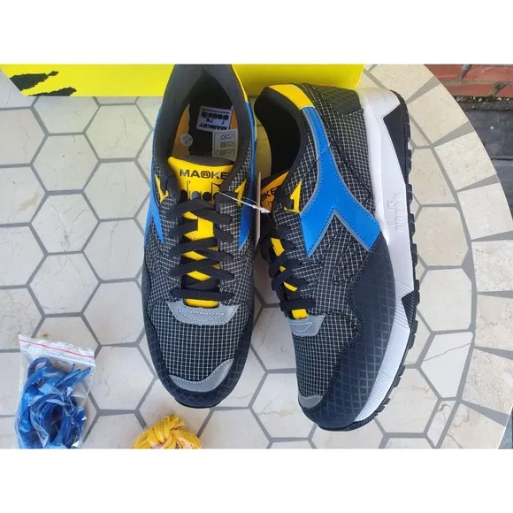 Sz 11.5 Diadora N9002 Wolverine Yellow Black Marvel Comics Xmen 97  Sneaker