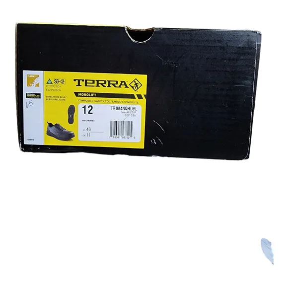 Terra Monolift Athletic CT Composite Toe Work Boots Men's Size 12