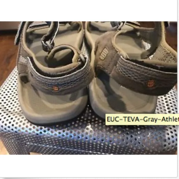 TEVA Gray Athletic Sandal Walking Shoe SZ 14