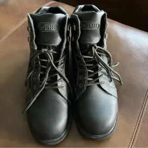 Texas Steer Work Boots Men's Soft Toe Shoes Slip Resistant