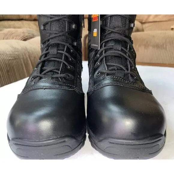 THOROGOOD 804-6191 Men’s‎ DEUCE 8&quot; WATERPROOF SIDE ZIP SAFETY TOE BOOTS 12M NIB