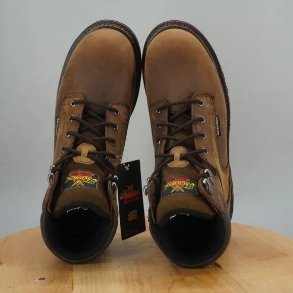 Thorogood V-Series Mens 11 Boots Waterproof 6” Crazy Horse Safety Composite Toe