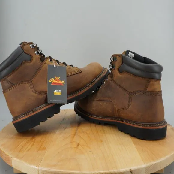 Thorogood V-Series Mens 11 Boots Waterproof 6” Crazy Horse Safety Composite Toe