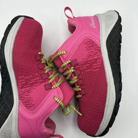 Thorogood Work Women Sz 5M Lace Up Low Sneaker Composite Toe AST Pink/Blush Shoe