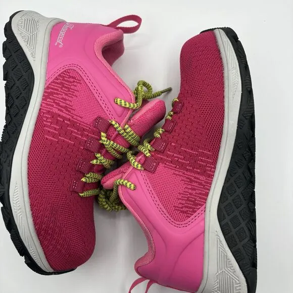 Thorogood Work Women Sz 5M Lace Up Low Sneaker Composite Toe AST Pink/Blush Shoe