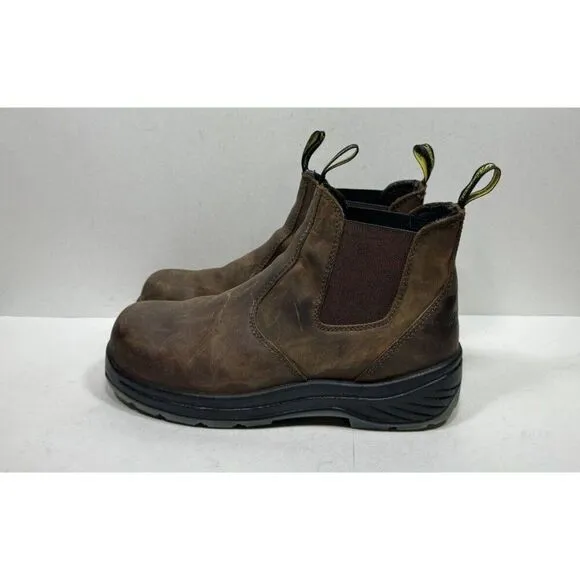 Thorogood Boots Quick Release Composite Safety Toe 804-3166 Pull On Mens Size 8