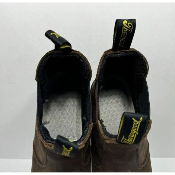 Thorogood Boots Quick Release Composite Safety Toe 804-3166 Pull On Mens Size 8