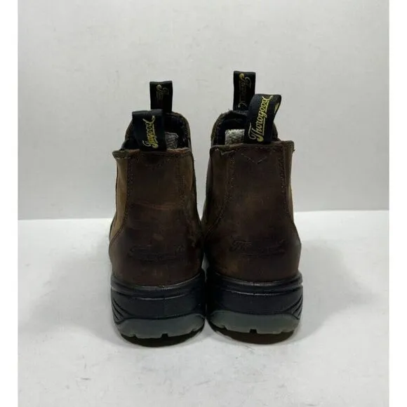 Thorogood Boots Quick Release Composite Safety Toe 804-3166 Pull On Mens Size 8
