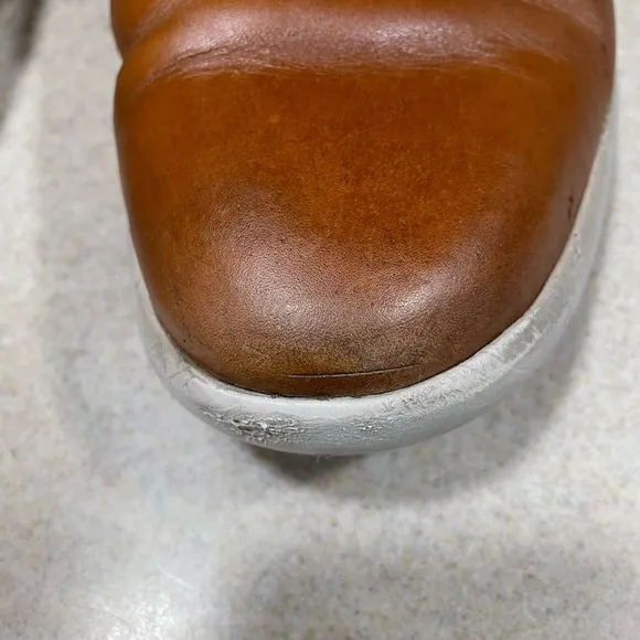 Timberland Men's Bradstreet Ultra Oxford Brown Tan Leather Shoes Sz 13 Comfort