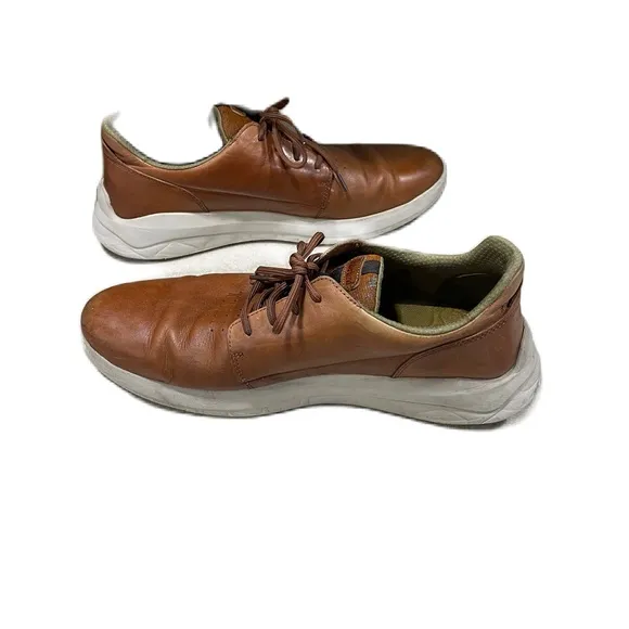 Timberland Men's Bradstreet Ultra Oxford Brown Tan Leather Shoes Sz 13 Comfort
