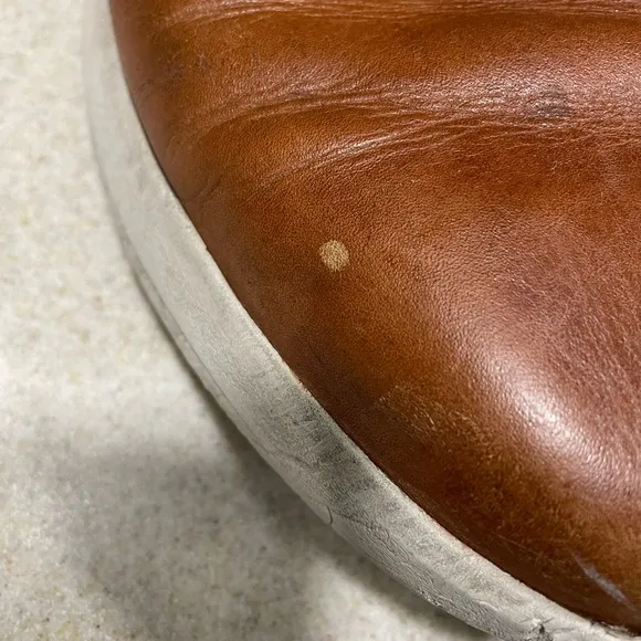 Timberland Men's Bradstreet Ultra Oxford Brown Tan Leather Shoes Sz 13 Comfort