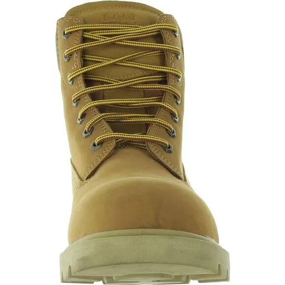 Timberland Mens Tan Composite Toe Leather Work &amp; Safety Boots NWOB