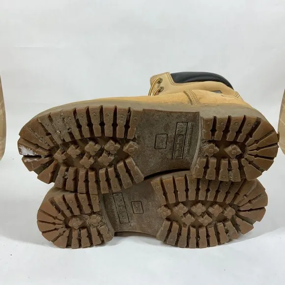 Timberland Pro 24/7 Steel Safety Toe Boots Size 11 W Wheat