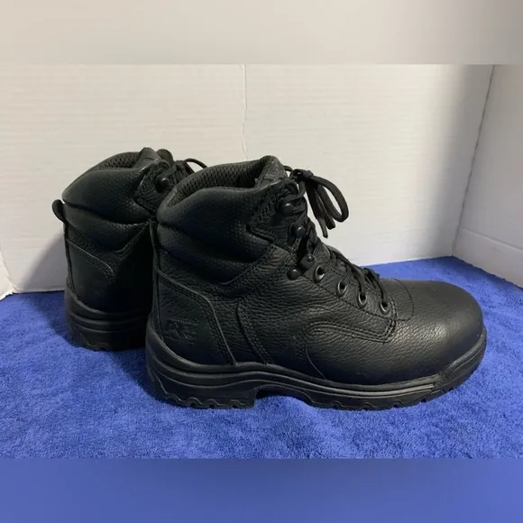 Timberland PRO 26064 TITAN Alloy Safety Toe Work Boots - Black - Size 7.5 M Mens