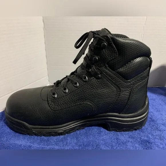 Timberland PRO 26064 TITAN Alloy Safety Toe Work Boots - Black - Size 7.5 M Mens
