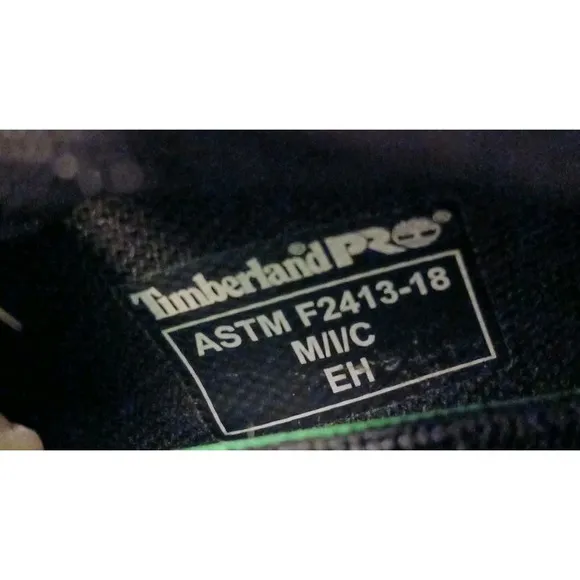 Timberland Pro 605 ASTM F2413-18 Composite Toe Mens Safety Shoes Size 9 W #892