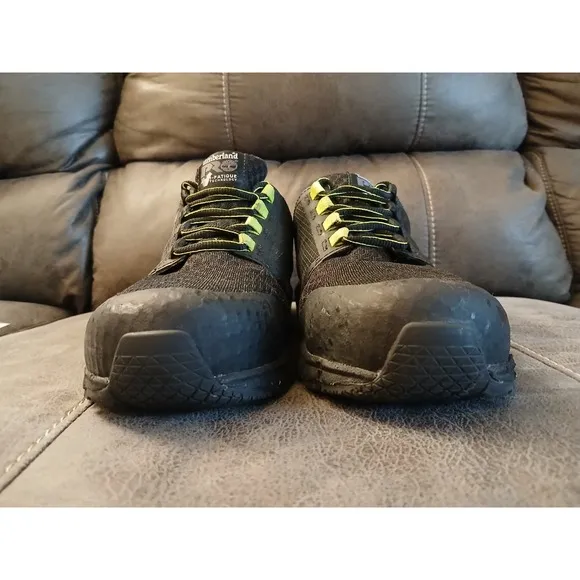 Timberland Pro 605 ASTM F2413-18 Composite Toe Mens Safety Shoes Size 9 W #892