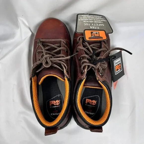 Timberland Pro Series Titan Safety Toe Size 7.5 Woman Nonslip Work Shoe