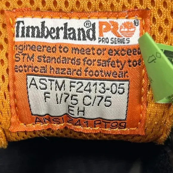 Timberland Pro Series Titan Safety Toe Size 7.5 Woman Nonslip Work Shoe