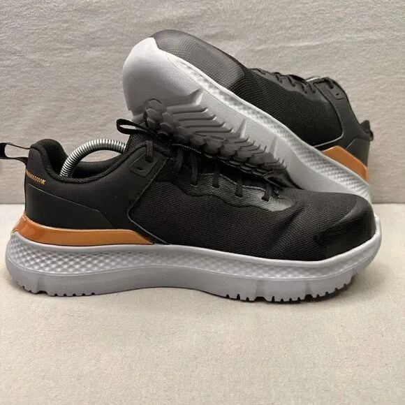 Timberland PRO Setra Mens Size 10 (W) Work Shoes Black Copper Comp Toe Low Top