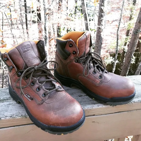 Timberland Pro Titan Safety Toe Boots Vintage