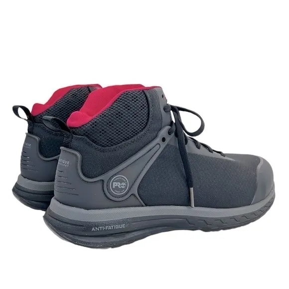 Timberland Pro Women’s Drivetrain Mid Composite Safety Toe ESD Work Boots