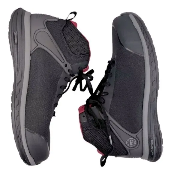Timberland Pro Women’s Drivetrain Mid Composite Safety Toe ESD Work Boots