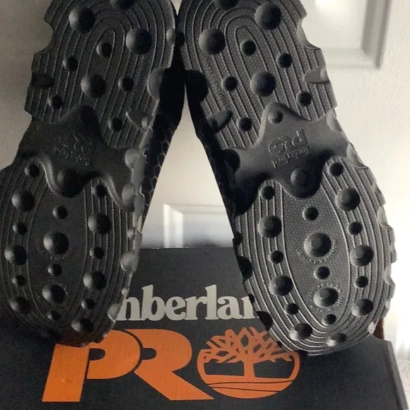 Timberland woman’s steel Toes shoes.