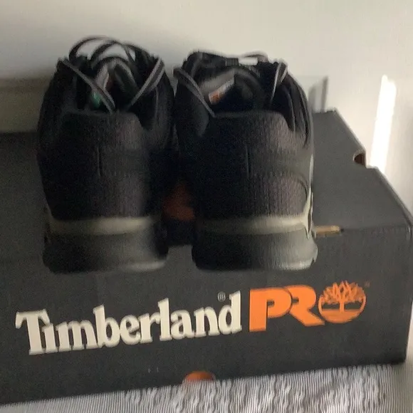 Timberland woman’s steel Toes shoes.