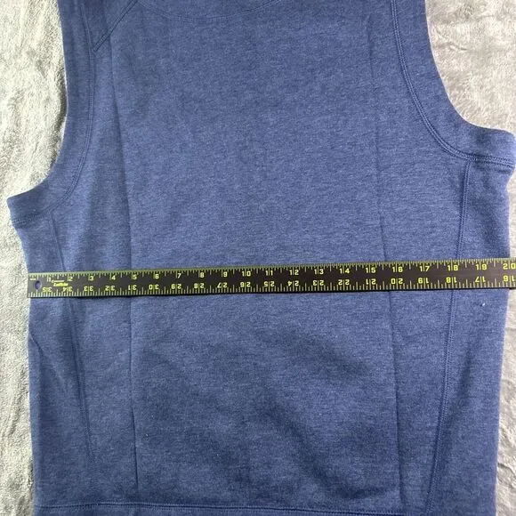 Tommy Bahama Men's Flip Coast Full Zip Vest Blue Note Heather Sz Small NWT
