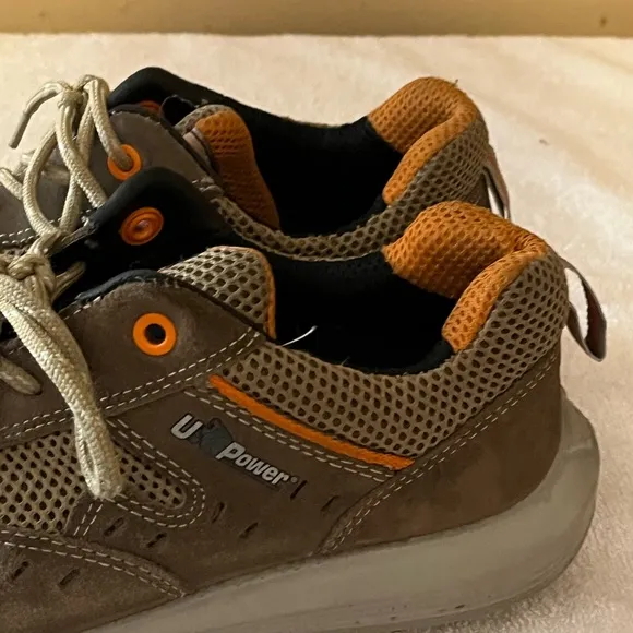 U Power Safety Steel Toe Shoes Sz 11 1/2