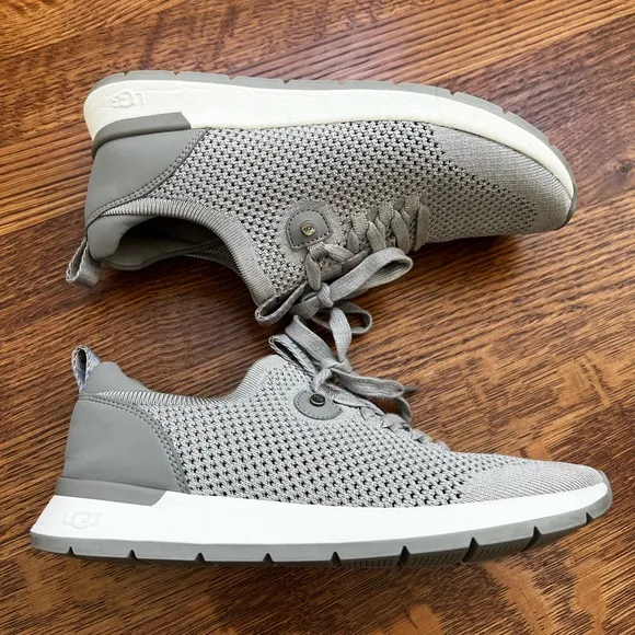 UGG Tay Sneakers Gray Running Shoes Athletic Activewear Tennis Shoes 8