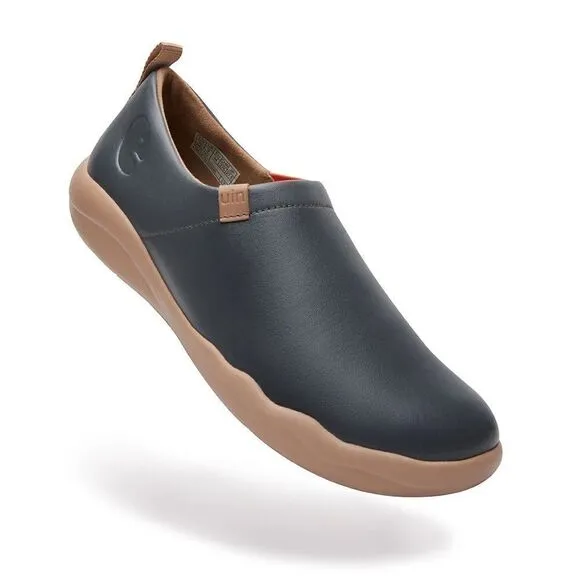 UIN Men's Walking Shoes Casual Lightweight Comfort Sneaker (Slate Gray Toledo 2)