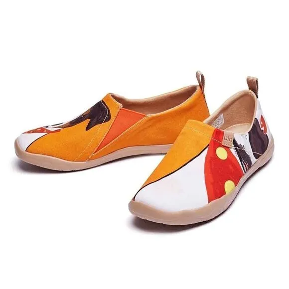 UIN Men's Walking Shoes Slip On Loafers (Jack Russell Terrier Men)