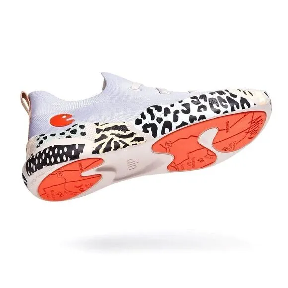 UIN Women's Fashion Sneakers Walking Casual Athletic Travel Shoes (Grouper)