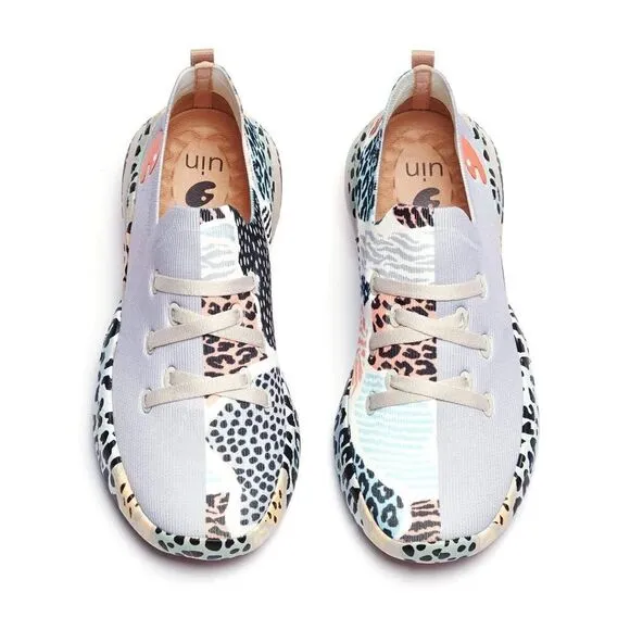 UIN Women's Fashion Sneakers Walking Casual Athletic Travel Shoes (Grouper)