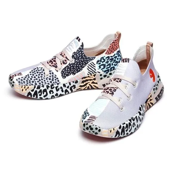 UIN Women's Fashion Sneakers Walking Casual Athletic Travel Shoes (Grouper)