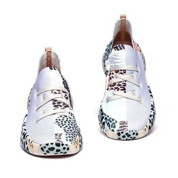 UIN Women's Fashion Sneakers Walking Casual Athletic Travel Shoes (Grouper)