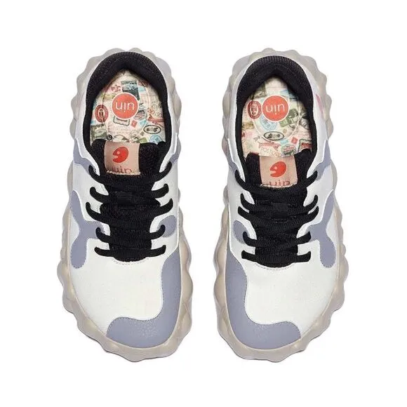 UIN Women's Walking Shoes Casual Sneaker Figueras (Limestone Figueras I)