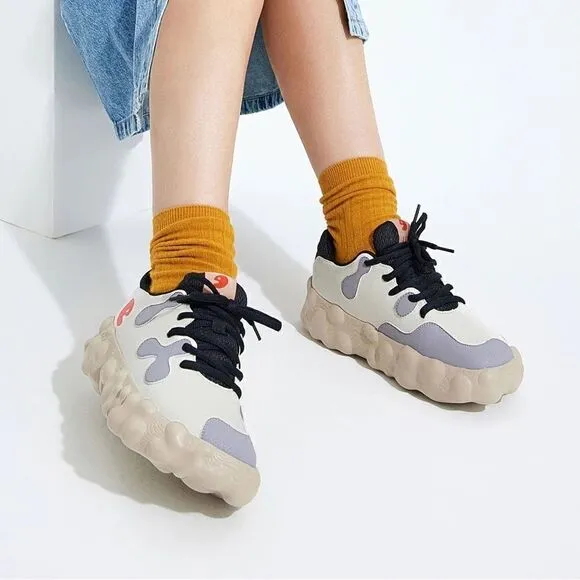 UIN Women's Walking Shoes Casual Sneaker Figueras (Limestone Figueras I)