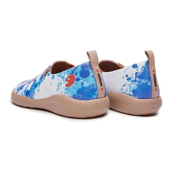 UIN Women's Walking Travel Shoes Microfiber Casual Loafers (colored Elephant)