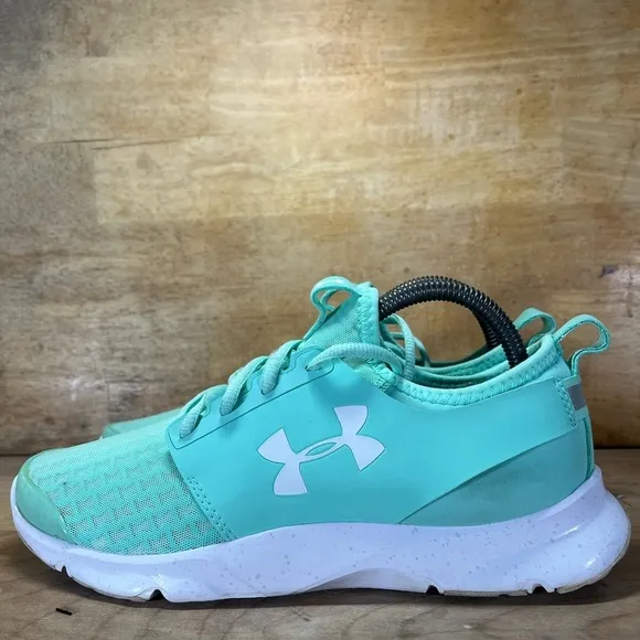 Under Armour Drift RN Womens Size 8.5 Running Shoes Sneakers Crystal Mint