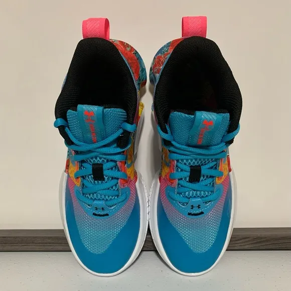 Under Armour Flow Breakthru 3 ‘Floral’ Basketball Shoes-Size 6 Women’s/4.5 Men’s