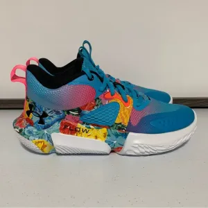 Under Armour Flow Breakthru 3 ‘Floral’ Basketball Shoes-Size 6 Women’s/4.5 Men’s