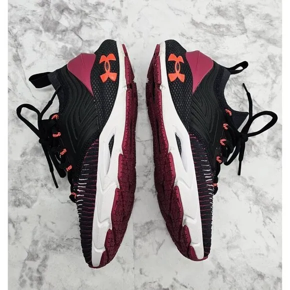 Under Armour HOVR Phantom 2 Intellknit Black Women's Running Shoes Size 6
