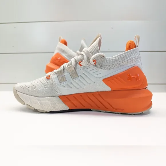 Under Armour HOVR Project Rock 3 Summit White Rogue Orange Women's Running shoes