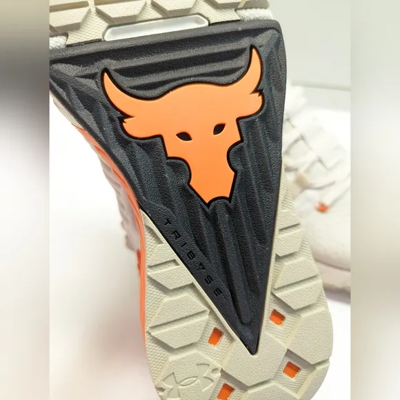 Under Armour HOVR Project Rock 3 Summit White Rogue Orange Women's Running shoes
