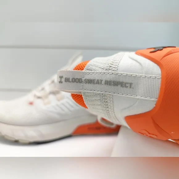 Under Armour HOVR Project Rock 3 Summit White Rogue Orange Women's Running shoes