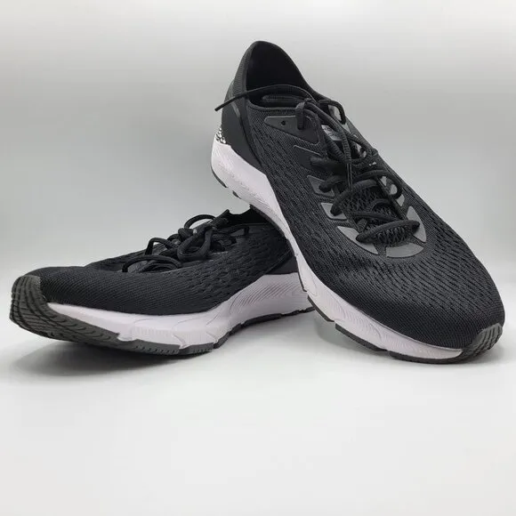 Under Armour Mens Hovr Sonic Running Shoes Bluetooth Size 12 Black &amp; White